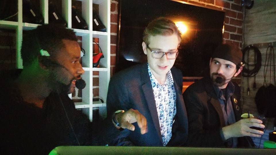 Match amical universitaire présenté au Nexus Smart Bar à Montréal - 2016