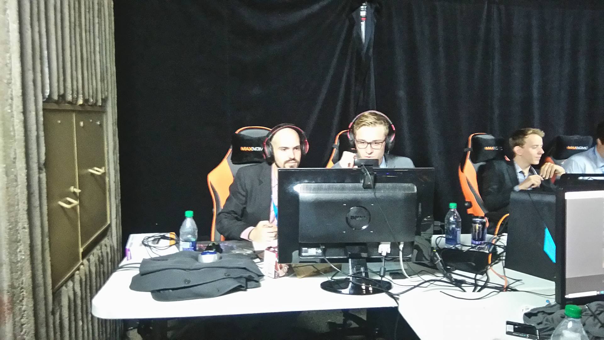 Casters de League of Legends lors du Dreamhack Canada - 2016