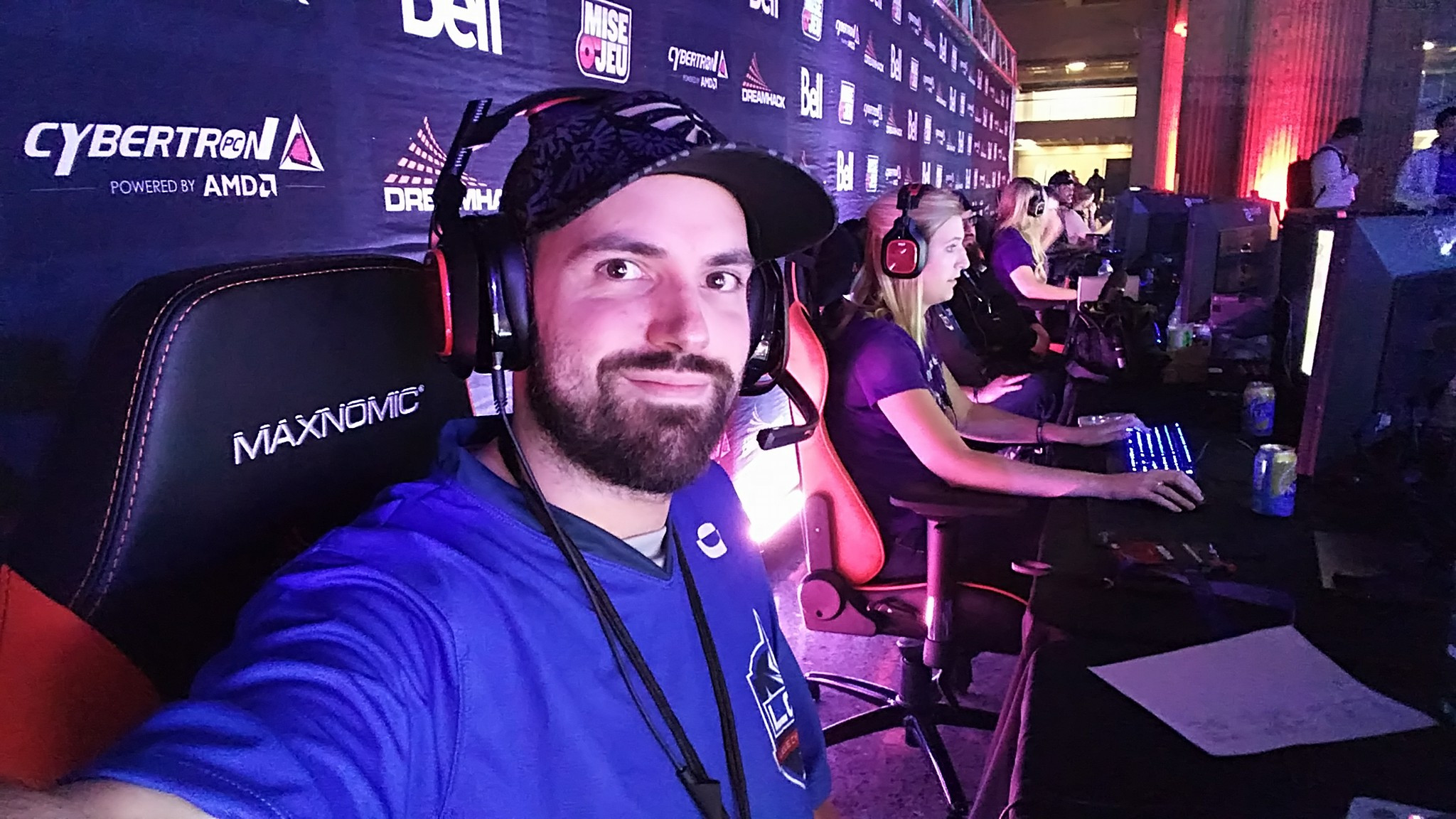 Zone de diffusion de Dreamhack Canada - 2017